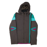 ROXY Womens Ski Jacket Brown Hooded M
