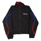 FOREVER 21 K-swiss Womens Track Jacket Black Nylon S