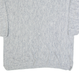 WHITE STUFF Womens Jumper Grey Tight Knit 3/4 Sleeve Linen UK 12