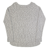 BANANA REPUBLIC Womens Jumper Grey Tight Knit M