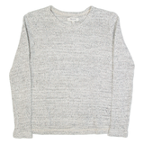 MADEWELL Womens Jumper Grey Tight Knit XS