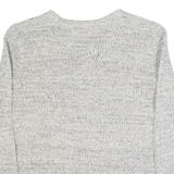 MADEWELL Womens Jumper Grey Tight Knit XS