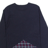 WHISTLES Womens Jumper Blue Tight Knit Wool UK 12