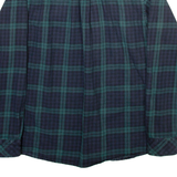 CARHARTT Mens Plain Shirt Blue Plaid Long Sleeve S