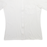 LIBERO Mens Plain Shirt White S