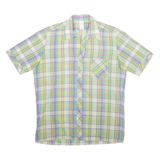 LORD SHIRT Mens Shirt Green Check M