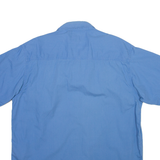 CAMEL CLASSICS Mens Plain Shirt Blue L