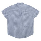 TOMMY HILFIGER Mens Shirt Blue Check L