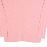 GAP Womens Jumper Pink V-Neck Tight Knit XS