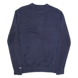 TOMMY JEANS Mens Jumper Blue Tight Knit XS