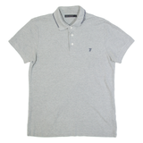 FRENCH CONNECTION Mens Polo Shirt Grey L