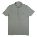 ALL SAINTS Velop Mens Polo Shirt Grey S