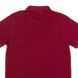 BENCH Mens Polo Shirt Red M
