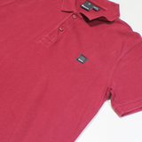 BENCH Mens Polo Shirt Red M