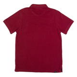 BENCH Mens Polo Shirt Red M