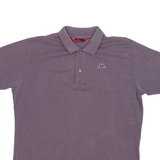 KAPPA Mens Polo Shirt Purple M