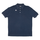 KAPPA Mens Polo Shirt Blue 2XL