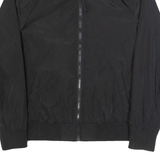 HOLLISTER Mens Bomber Jacket Black S