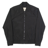 HOLLISTER Mens Bomber Jacket Black S