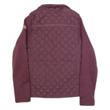 REGATTA Womens Quilted Jacket Maroon UK 10