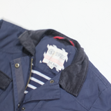 FAT FACE Belted Womens Jacket Blue UK 12