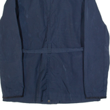 FAT FACE Belted Womens Jacket Blue UK 12
