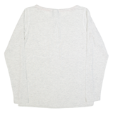 TRESPASS Womens T-Shirt Grey Long Sleeve XS