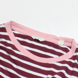 JACK WILLS Womens T-Shirt Maroon UK 8