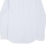 TOMMY HILFIGER Tailored Slim Fit Mens Shirt Blue Spotted Long Sleeve M