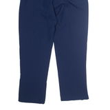 ADIDAS Womens Track Pants Blue Straight M W28 L31