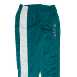 ADIDAS Mens Track Pants Green Tapered L W31 L31