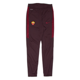 NIKE Mens Track Pants Maroon Tapered S W27 L28