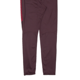 NIKE Mens Track Pants Maroon Tapered S W27 L28