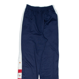 UMBRO Womens Track Pants Blue Wide-Leg S W24 L29