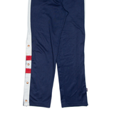UMBRO Womens Track Pants Blue Wide-Leg S W24 L29