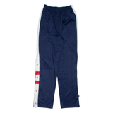 UMBRO Womens Track Pants Blue Wide-Leg S W24 L29
