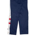 UMBRO Womens Track Pants Blue Wide-Leg S W24 L29