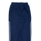 ADIDAS Mens Track Pants Blue Tapered S W28 L30