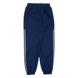ADIDAS Mens Track Pants Blue Tapered S W28 L30