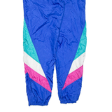 ADIDAS Womens Track Pants Blue Tapered L W31 L31
