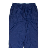 Mens Track Pants Blue Tapered XL W34 L33