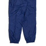 Mens Track Pants Blue Tapered XL W34 L33