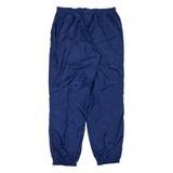 Mens Track Pants Blue Tapered XL W34 L33