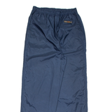 RUKKA Mens Rain Trousers Blue Wide-Leg L W31 L31