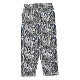 Womens Joggers Black Wide-Leg L W32 L28