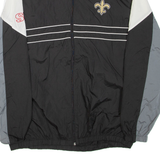 NFL Mens Track Jacket Black USA Colourblock XL