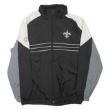 NFL Mens Track Jacket Black USA Colourblock XL