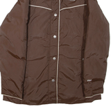 THE NORTH FACE Womens Jacket Brown Nylon M