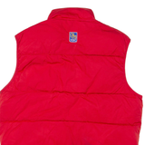 NIKE Mens Puffer Gilet Red M