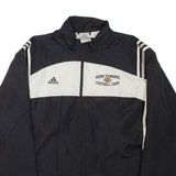 ADIDAS Mens Track Jacket Black XL